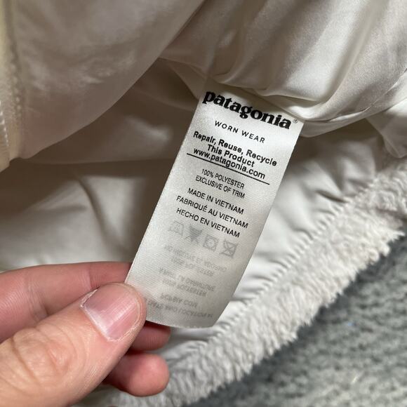 Patagonia Women’s Los Gatos Fleece Vest Birch White Cream STY25216 Size Medium - Picture 6 of 11